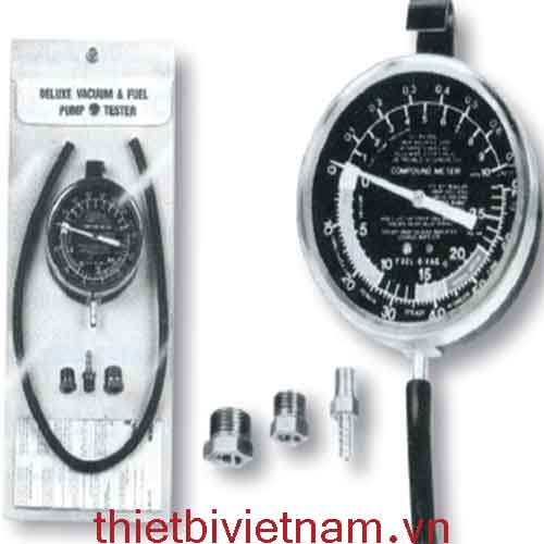 Đồng hồ đo áp suất bơm nhiêu liệu và đo chân không đường ống
