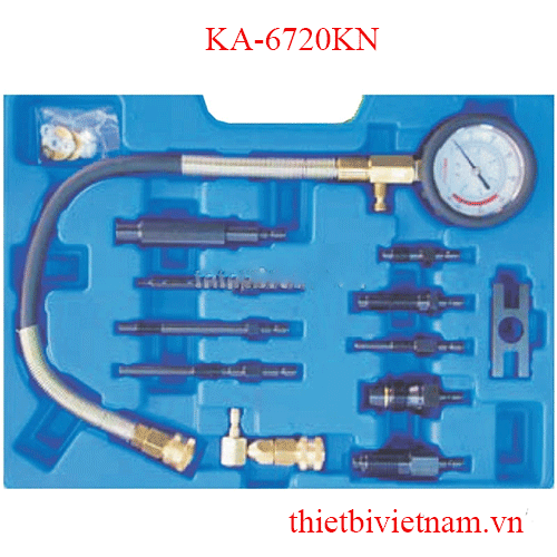 Dụng Cụ Kiểm Tra Áp Suất ĐC Diesel 1000 PSI Kingtool KA-6720KN