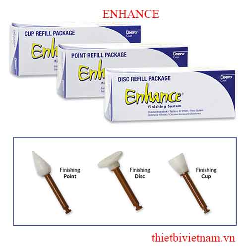 ENHANCE ĐÁNH BÓNG COMPOSITE (HÌNH DẠNG ĐĨA, LY, NỤ)