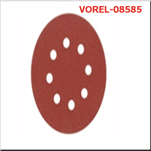 Giấy mài nhám tròn có lỗ 5 miếng VOREL-08585