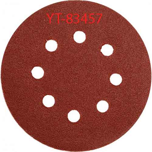 Giấy nhám tròn có lỗ 5 miếng 125mm Grit 180 YATO YT-83457