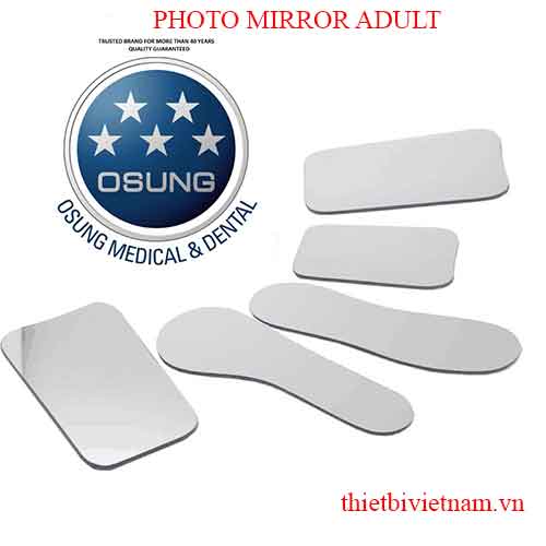 GƯƠNG CHỤP TRONG MIỆNG OSUNG KHÔNG CÁN (INTRA ORAL PHOTO MIRROR ADULT)