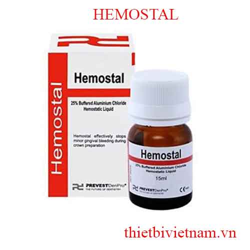 HEMOSTAL - VẬT LIỆU CẦM MÁU NHỔ RĂNG