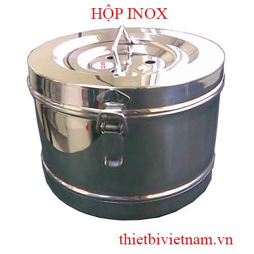 HỘP INOX HẤP BÔNG GÒN