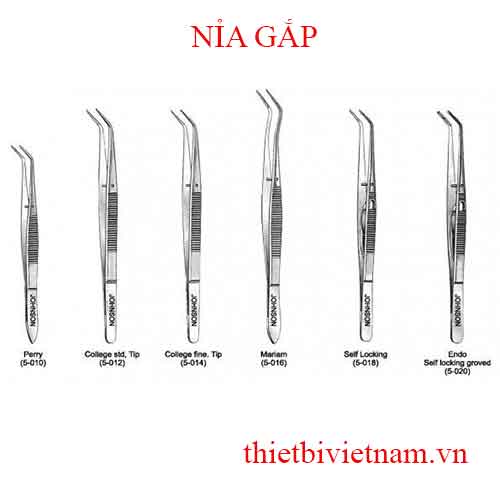 KẸP GẮP CONG (NỈA GẮP)
