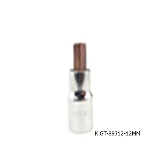 Khẩu 1/2 inch đầu lục giác vật liệu bằng thép CRV; Kích cỡ: 12mm                                                 