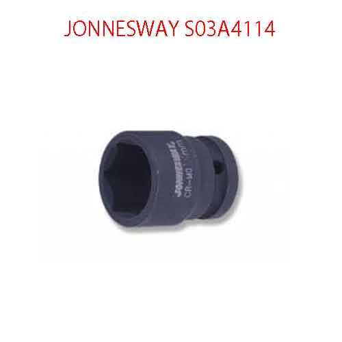 Khẩu đen ngắn 1/2-14 JONNESWAY S03A4114