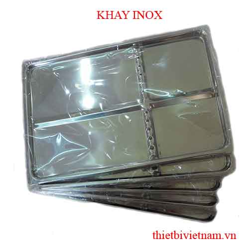 KHAY INOX NHIỀU NGĂN TỦ CỰC TÍM