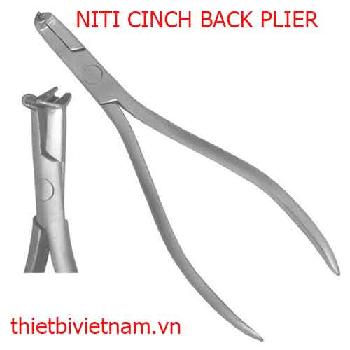 KÌM BẺ DÂY CUNG NITI PHÍA XA (NITI CINCH BACK PLIER)
