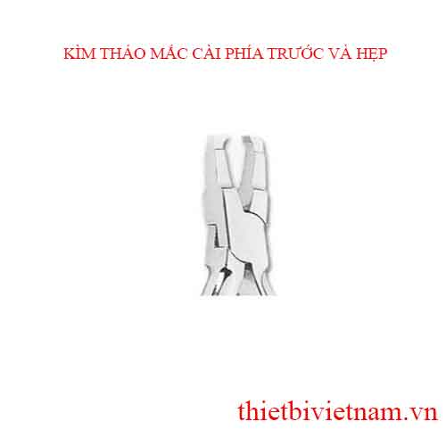KÌM THÁO MẮC CÀI PHÍA TRƯỚC VÀ HẸP