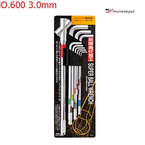 Lục giác đầu bằng nhật bản NO.600 3.0mm Wise