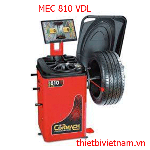 MÁY CÂN BẰNG LỐP XE Ô TÔ TỰ ĐỘNG CORMACH MEC 810 VDL