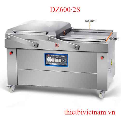 Máy đóng gói hút chân không 2 buồng DZ600/2S