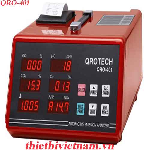 Máy kiểm tra khí thải động cơ xăng QROTECH QRO-401