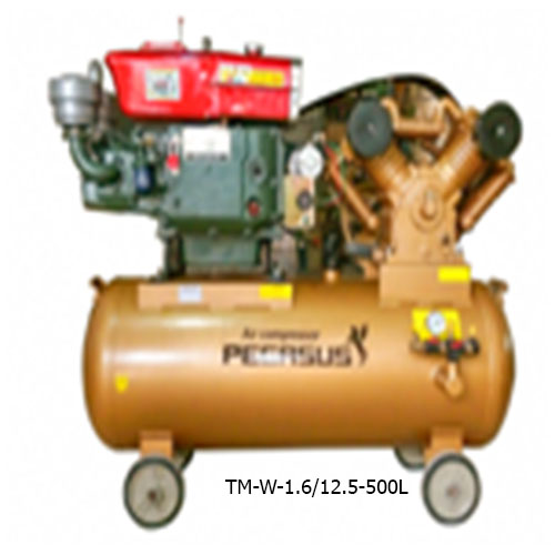 MÁY NÉN KHÍ CHẠY BẰNG DẦU DIESEL TM-W-1.6/12.5-500L