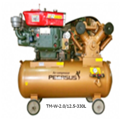MÁY NÉN KHÍ CHẠY BẰNG DẦU DIESEL TM-W-2.0/12.5-330L
