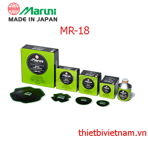 MIẾNG VÁ DÙNG CHO LỐP BỐ TRÒN (BỐ THẲNG) MR-18 (RADIAL, 75X100MM) 10 MIẾNG/HỘP