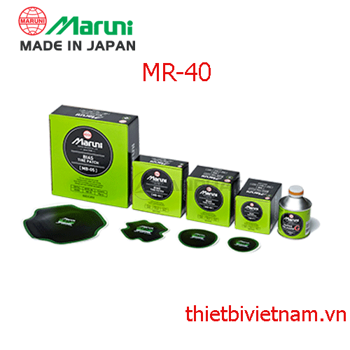 MIẾNG VÁ DÙNG CHO LỐP BỐ TRÒN (BỐ THẲNG) MR-40 (RADIAL, 115X200MM) 10 MIẾNG/HỘP