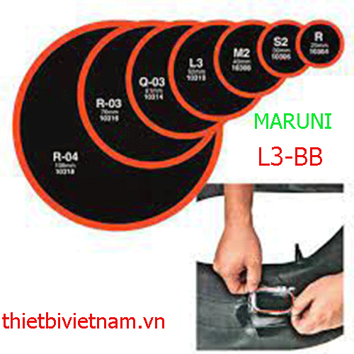 MIẾNG VÁ SĂM Ô TÔ L3-BB(TRÒN 52MM) 16 MIẾNG/VỈ