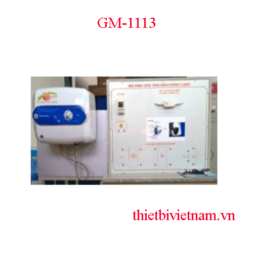 Mô hình dàn trải bình nóng lạnh Gamma GM-1113