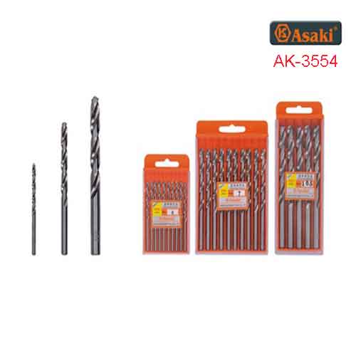 Mũi khoan sắt và inox AK-3554