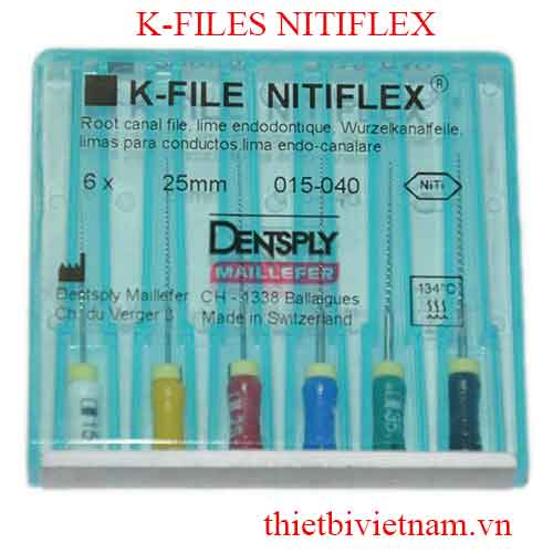 MŨI NONG TỦY K-FILES NITIFLEX (TRÂM NITI ĐÀN HỒI)