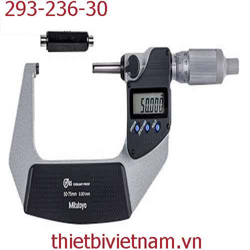 Panme đo ngoài điện tử chống nước 293-236-30