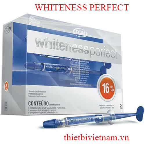 TẨY TRẮNG WHITENESS PERFECT 10%, 16%, 22%