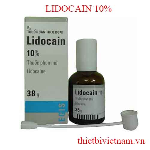 TÊ XỊT LIDOCAIN 10%