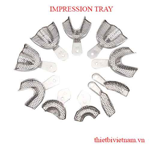 THÌA LẤY DẤU INOX (IMPRESSION TRAY)