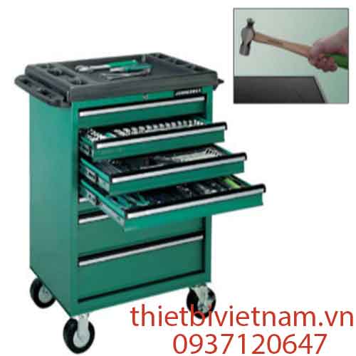 Thùng đồ nghề 7 ngăn 136 chi tiết.