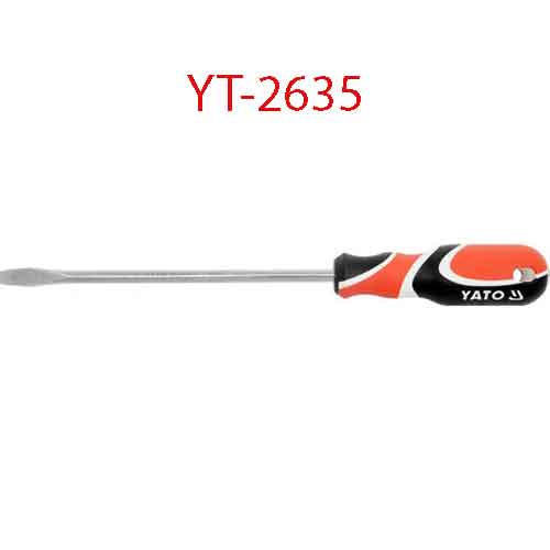 Tô vít 2 cạnh đầu nam châm cán gõ đinh 5x300x5 YATO YT-2635