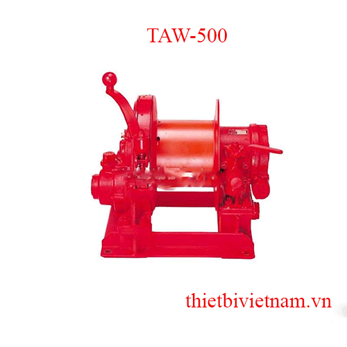Tời Kéo Dùng Hơi Khí Nén Toku TAW-500 Japan