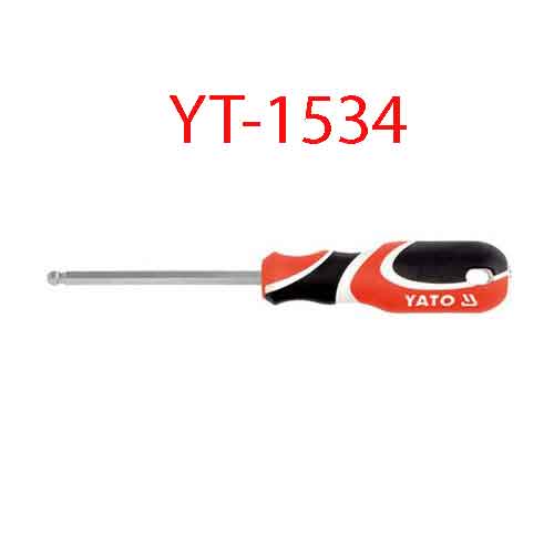 Tuốc nơ vít đầu bi hệ mét 5x100 YATO YT-1534