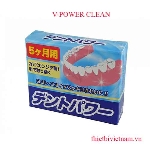 V-POWER CLEAN - CHẤT VỆ SINH HÀM THÁO LẮP